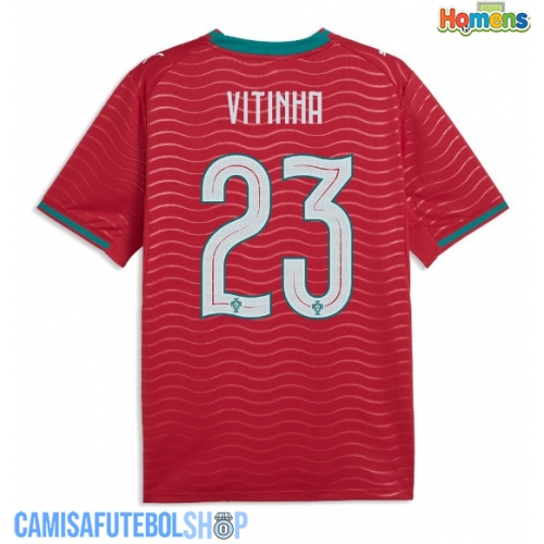 Camisa de time de futebol Portugal Vitinha #23 Replicas 1º Equipamento Mundo 2026 Manga Curta